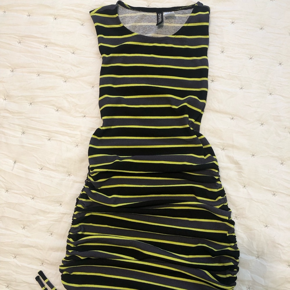 Neon Green Body-con Dress